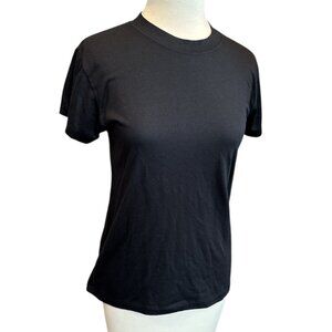 Iro Basic Black Short Sleeve T-Shirt